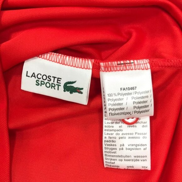 Lacoste Men's Sport Short Ultra Dry Raglan Sleeve - Picture 6 of 7